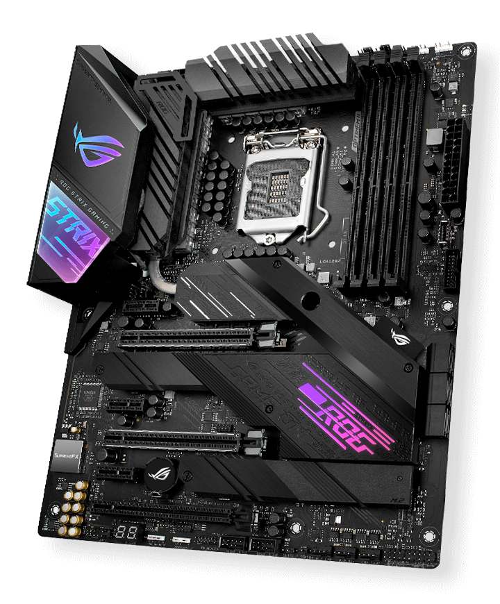 ASUS ゲーミング マザーボード ROG STRIX Z490-F - マザーボード