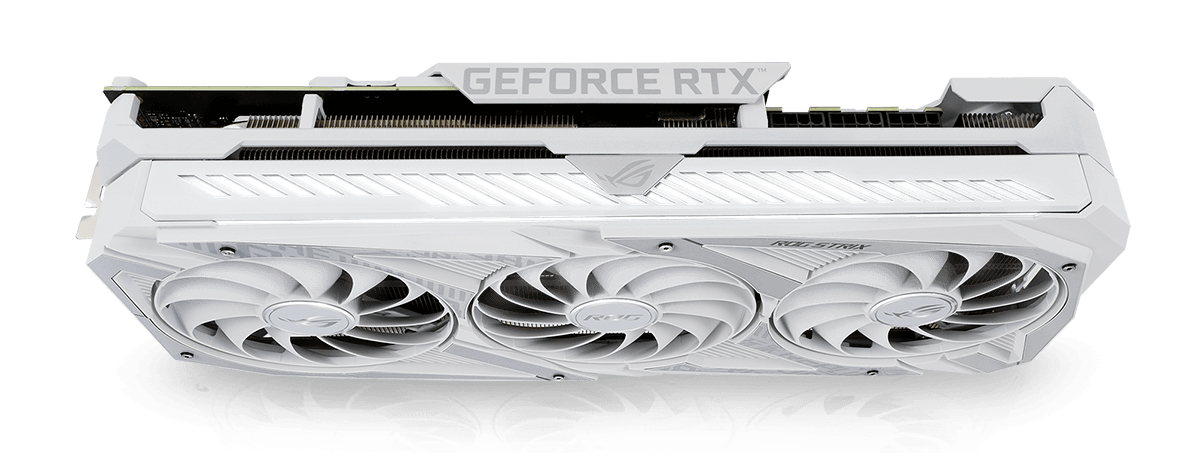 ASUS 華碩 ROG Strix GeForce RTX 3080 WHITE EDITION OC 10G 顯示卡