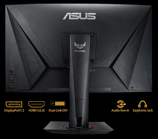 asus VG27VQ  27インチ ゲーミングモニター