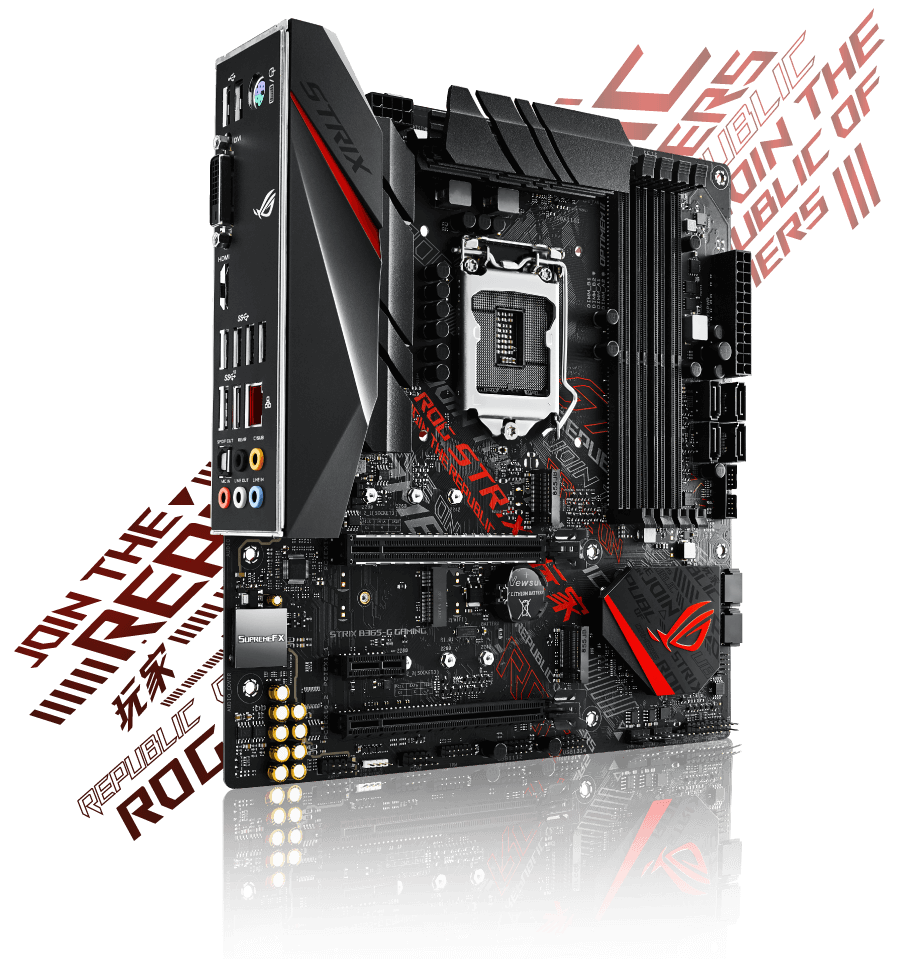 ROG STRIX B365-G GAMING | Motherboards | ROG Global