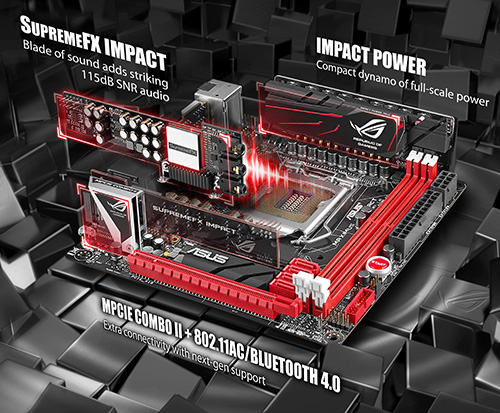 ROG MAXIMUS VI IMPACT | Motherboards | ROG Global