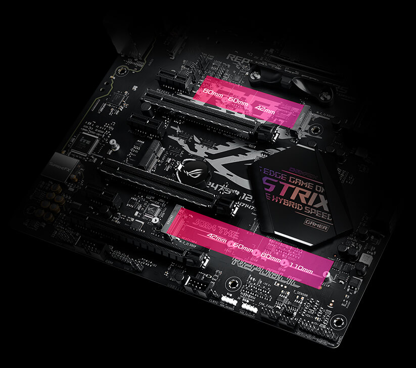 Zwei M.2 mit PCIe Gen3