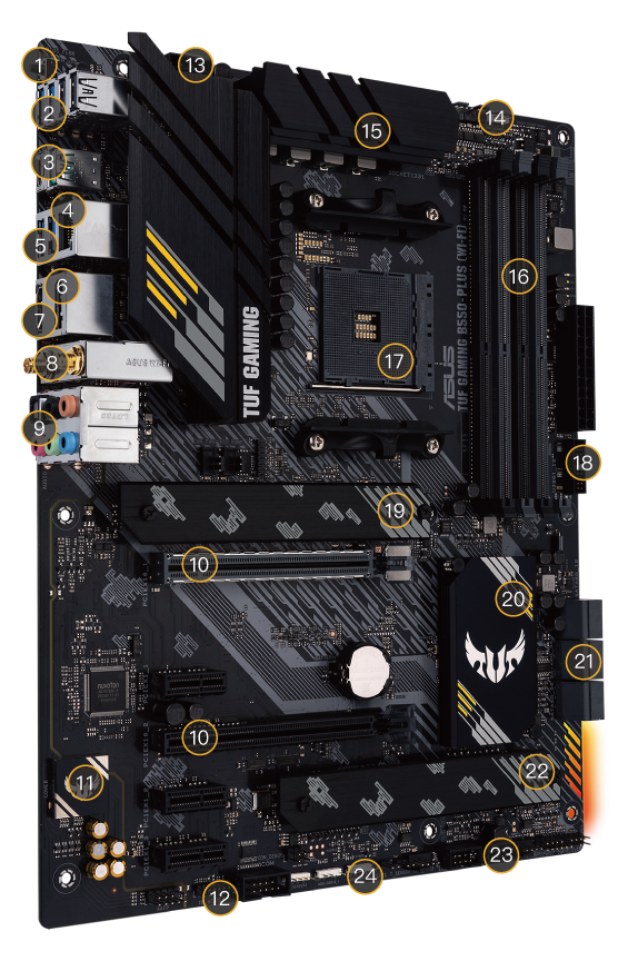 TUF GAMING B550-PLUS (WI-FI)｜Motherboards｜ASUS Global