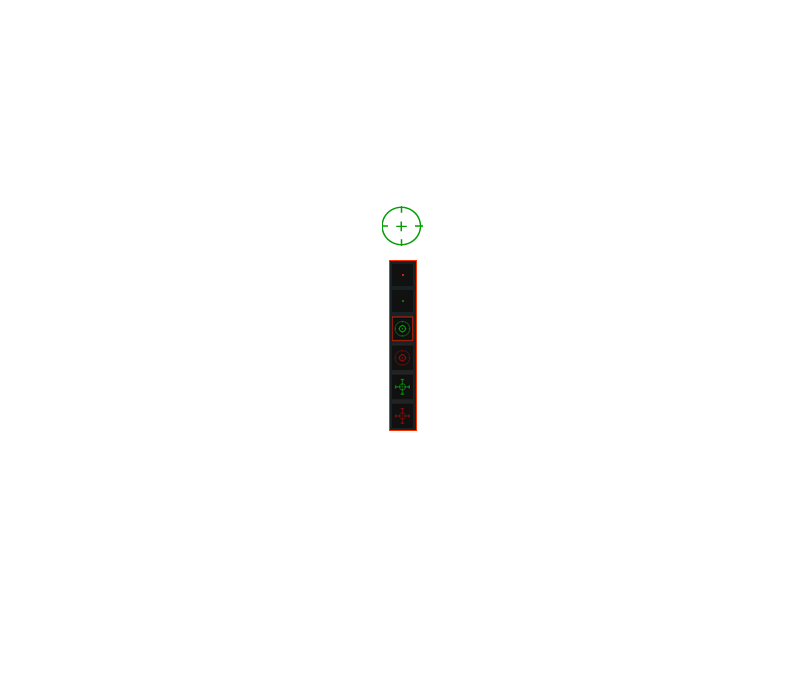 red dot crosshair for games overlay