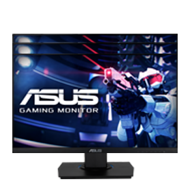 ASUS 23.8” 1080P Gaming Monitor (VG246H) - Full HD, IPS, 75Hz, 1ms,  FreeSync, Extreme Low Motion Blur, Low Blue Light, Flicker Free, VESA  Mountable