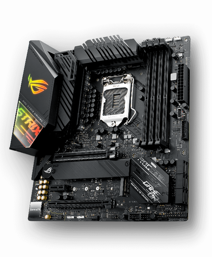 ASUS INTEL Z490 搭載 LGA1200 対応 マザーボード ROG STRIX Z490-I