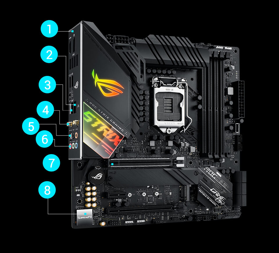 ROG STRIX Z490-G GAMING (WI-FI) | Motherboards | ROG United States