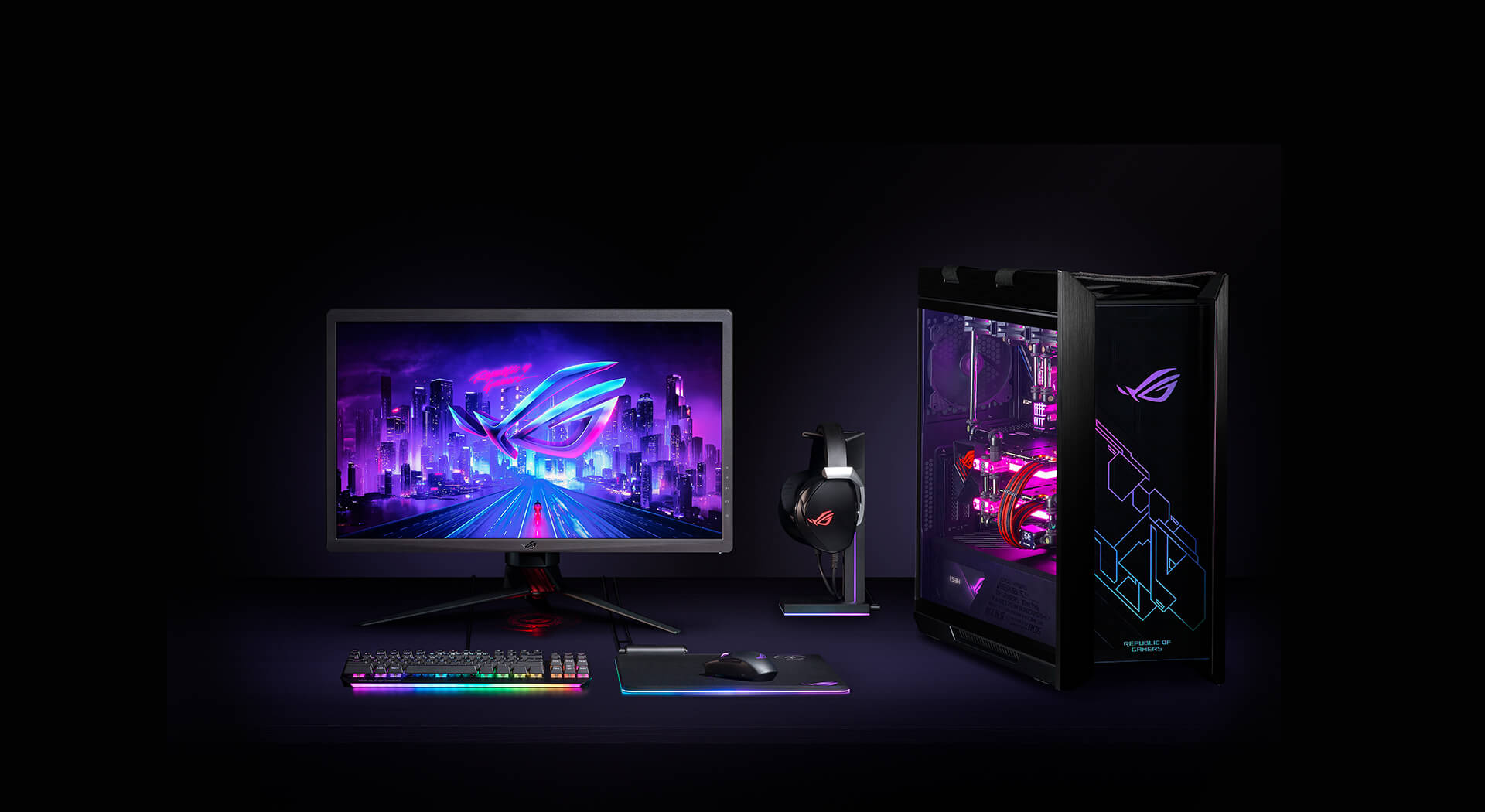 The ROG product series lineup