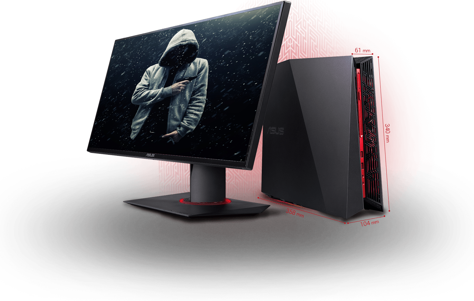 ASUS ROG G20BM Gaming Tower PC AMD FX770K Quad Core 12GB RAM 2TB HDD Windows 10