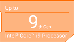 Processeur Intel Core i9 jusqu'à la 9e génération