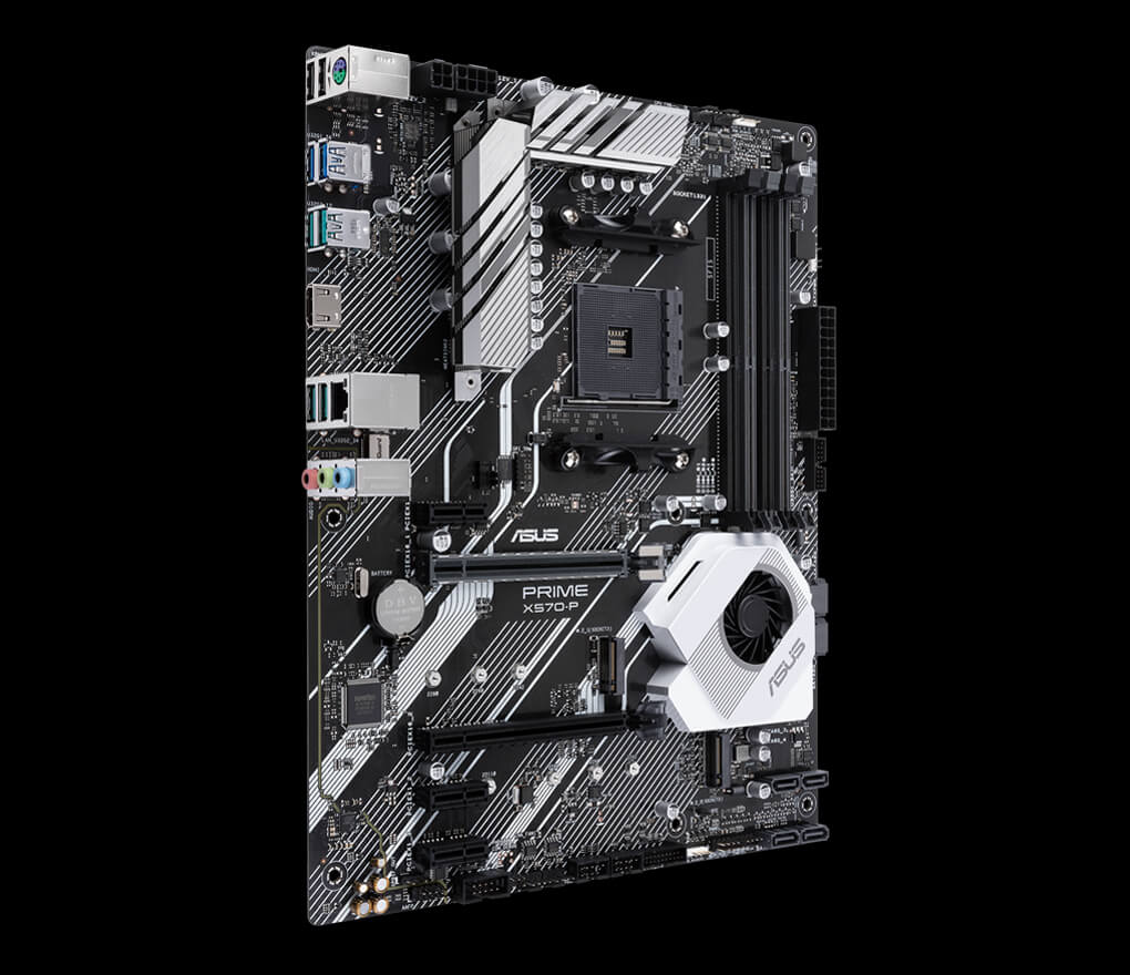 Asus prime x570-pro carte mère emplacement am4 atx amd x570 - pour Cartes  mères - Composants